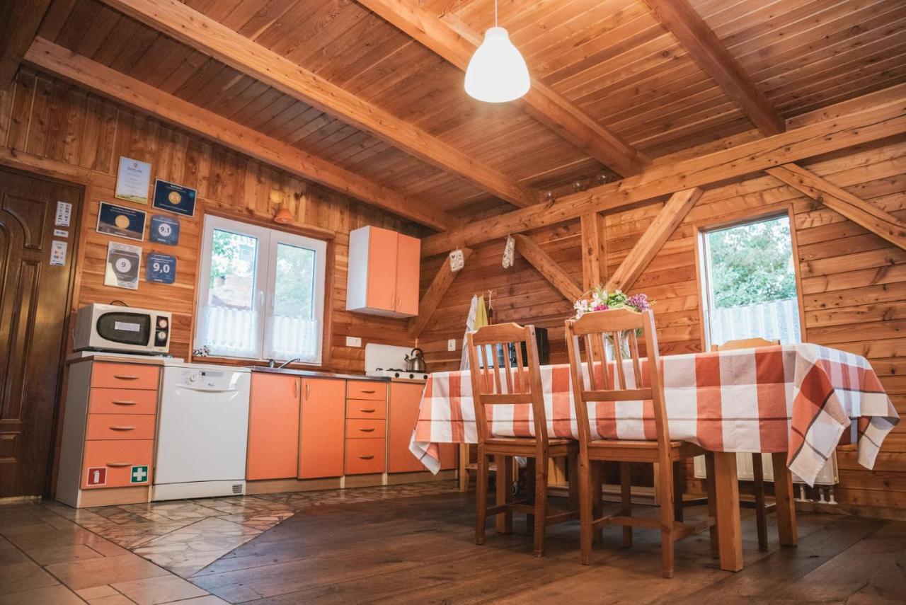 Agroturystyka Pod Modrzewiami Nowy Tomyśl Esterno foto